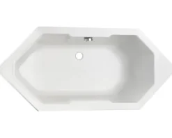 Badewanne OTTOFOND York 80 x 180 cm weiß glänzend glatt 863401