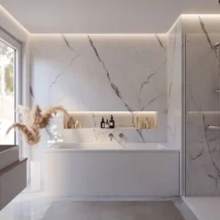 Badewanne Schulte Como 170x75 cm Komplettset mit Wannenträger und Ab- und Überlaufgarnitur