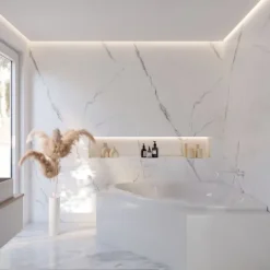 Badewanne Schulte Coralia 140x140 cm Komplettset mit Wannenträger und Ab- und Überlaufgarnitur
