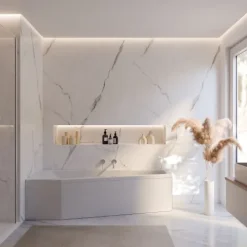 Badewanne Schulte Riva links 170x75 cm mit Wannenträger und Ab- und Überlaufgarnitur