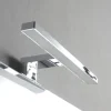 Badmöbelset 60 cm – Unterschrank mit Auszügen, Waschbecken, Spiegel mit Lampe | Benaco