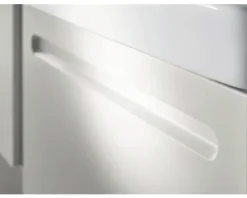 Badmöbel-Set DURAVIT No.1 BxHxT 60 x 200 x 45 cm Frontfarbe weiß mit Waschtisch weiß und Waschtischunterschrank Spiegelschrank rechts mit LED-Beleuchtung N10155R18180000