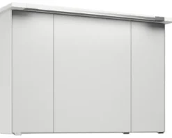 Badmöbel-Set Pelipal Kumba BxHxT 137 x 200 x 50 cm Frontfarbe weiß glanz 5-teilig und mehr mit Mineralguss-Waschtisch weiß, Unterschrank und Wandschrank 99.1070125094