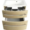 Badmöbel-Set FACKELMANN B.Style 63,2 cm Sand Eiche/Sand Eiche