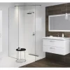 Badmöbelset Lara City 60 cm mit Waschtisch weiß