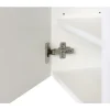 Badmöbel-Set Maxim 40 cm mit Keramikwaschtisch weiß hochglanz