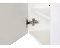 Badmöbel-Set Maxim 40 cm mit Keramikwaschtisch weiß hochglanz