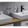 Badmöbel-Set Möbelpartner Duo 1652 BxHxT 165,2 x 61,5 x 50 cm Frontfarbe weiß mit Waschtisch Keramik weiß
