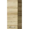 Badmöbel-Set Pelipal Kumba BxHxT 107 x 200 x 50 cm Frontfarbe eiche riviera 5-teilig und mehr mit Mineralguss-Waschtisch weiß, Unterschrank und Wandschrank 99.770121474