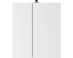 Badmöbelset 3-teilig Pelipal Serie 4035 BxHxT 60 x 200 x 45 cm Frontfarbe eiche riviera mit Waschtisch Keramik weiß und Keramik-Waschtisch Waschtischunterschrank Spiegelschrank mit LED-Beleuchtung Griff chrom glanz 40350600111470