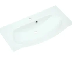Badmöbelset 3-teilig Pelipal xpressline 4005 BxHxT 92 x 200 x 49,1 cm Frontfarbe grau hochglanz mit Waschtisch Glas weiß und Glaswaschtisch Waschtischunterschrank Spiegelschrank mit LED-Beleuchtung Griff chrom glanz 992.0900212 9920900212