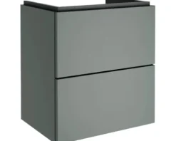 Badmobil Waschtischunterschrank Craft BxHxT 49 x 54 x 36 cm Frontfarbe grün matt