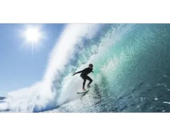 Badrückwand mySPOTTI aqua Surfing USA 90x45 cm