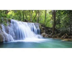 Badrückwand mySPOTTI aqua Waterfall 90x45 cm