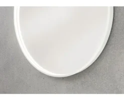 Badspiegel Badmobil Ø 600 mm IP 44 weiß mit Sensor