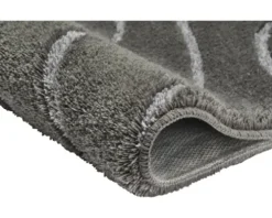 Badteppich Kleine Wolke Tram 55 x 65 cm anthrazit