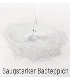 Badteppich Pusteblume 70 x 110 cm