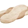 Badteppich Grund Carmen 70 x 120 cm beige braun