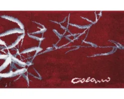 Badteppich Grund COLANI 23 60 x 100 cm rot