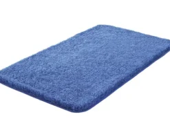 Badteppich Grund Melange 50 x 80 cm blau