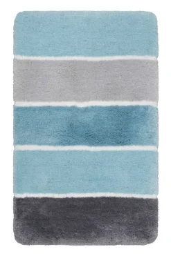 Badteppich Rio Marina Türkis-grau OEKO-TEX 70x120 cm