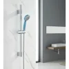 basano Handbrause Ø 8 cm 3 fach verstellbar blau
