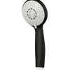 basano Handbrause Ø 8 cm 3 fach verstellbar schwarz matt
