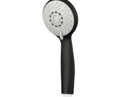 basano Handbrause Ø 8 cm 3 fach verstellbar matt schwarz