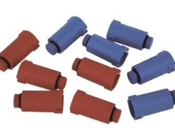 Baustopfen 5x blau / 5x rot ½" nicht druckfest