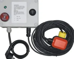Überfüllmelder für Sammelgrube mit optischem Blinklicht und akustischem Signal