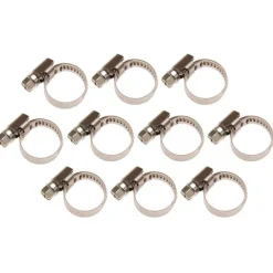 BGS Schlauchklemmen rostfrei 10 x 16 mm 10tlg. - 8095-10x16