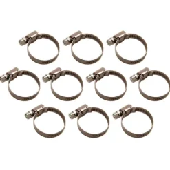 BGS Schlauchklemmen rostfrei 30 x 45 mm 10tlg. - 8095-30x45