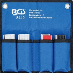BGS Schraubstock-Schutzbacken-Satz Aluminium 100 mm 8tlg. - 8442