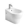 Bidet aus weißer Sanitärkeramik, wandhängend | Soave