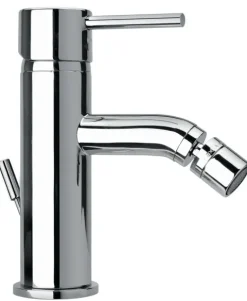 Bidet-Mischer mit Ablaufgarnitur in Chrom | Salice