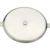 Blindrosette ½" verchromt