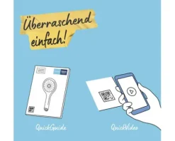 Brausegarnitur Grohe Quickfix Vitalio Comfort 110 II chrom glänzend Brausestangenlänge 900 mm 26930001