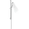 Brausegarnitur hansgrohe Crometta Vario EcoSmart weiß/chrom 26534400 Brausestangenlänge 65 cm