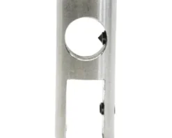 Burschberg Glaskantenhalter parallel edelstahl gebürstet