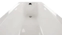 Calmwaters® Rechteck-Badewanne 170x75 cm, Acrylwanne Original, ergonomische Körperformbadewanne, Maße 170 x 75 cm, Rechteckbadewanne Weiß, 02SL3012