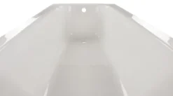Calmwaters® Rechteck-Badewanne 180x80 cm, Acrylwanne Original, ergonomische Körperformbadewanne, Maße 180 x 80 cm, Rechteckbadewanne Weiß, 01SL3353