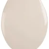 Calmwaters® Spülrandloses Hänge WC als Tiefspül WC im Komplett-Set mit Toilettendeckel mit Absenkautomatik in Pergamon Take-Off, 99000192