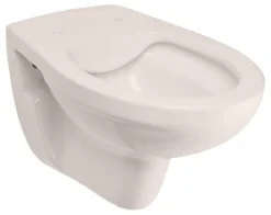 Calmwaters® Spülrandloses Hänge WC als Tiefspül WC im Komplett-Set mit Toilettendeckel mit Absenkautomatik in Pergamon Take-Off, 99000192