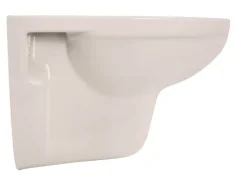 Calmwaters® Spülrandloses Hänge WC als Tiefspül WC im Komplett-Set mit Toilettendeckel mit Absenkautomatik in Pergamon Take-Off, 99000192
