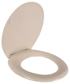 Calmwaters® Spülrandloses Hänge WC als Tiefspül WC im Komplett-Set mit Toilettendeckel mit Absenkautomatik in Pergamon Take-Off, 99000192