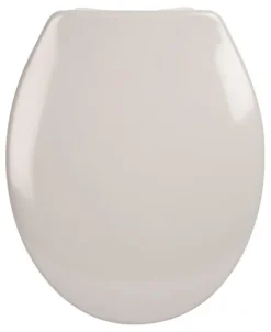 Calmwaters® Spülrandloses Wand WC im Set in Manhattan-Grau, Tiefspüler mit WC Sitz aus Urea-Duroplast mit Absenkautomatik, 99000191
