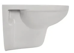 Calmwaters® Spülrandloses Wand WC im Set in Manhattan-Grau, Tiefspüler mit WC Sitz aus Urea-Duroplast mit Absenkautomatik, 99000191