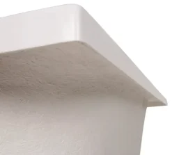 Calmwaters® Wannenträger 120 x 120 cm Modern Small 2, Passend für Eck-Badewanne 120x120 cm, Styroporträger, Schall- und wärmedämmend, Direkt verfliesbar, Badewannenträger in Weiß, 03AX2349