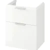 Cersanit Waschtischunterschrank CITY BxHxT 59,4 x 72 x 44,7 cm Frontfarbe weiß