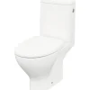 Cersanit WC-Kombination Set MODUO Tiefspüler ohne Spülrand weiß glänzend mit WC-Sitz K116-024